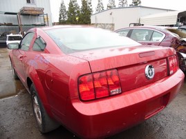 2008 FORD MUSTANG RED CPE 4.0L MT F18026